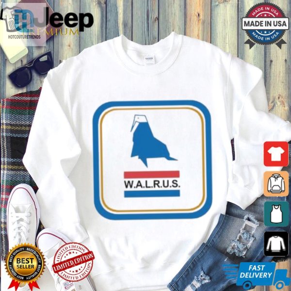 Get Your Laughs With The Unique Us W.A.L.R.U.S. Logo Shirt hotcouturetrends 1 1