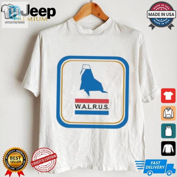 Get Your Laughs With The Unique Us W.A.L.R.U.S. Logo Shirt hotcouturetrends 1 3