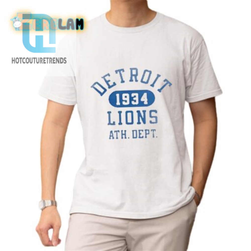 Roar With Laughter Vintage 1934 Lions Club Tee On Sale