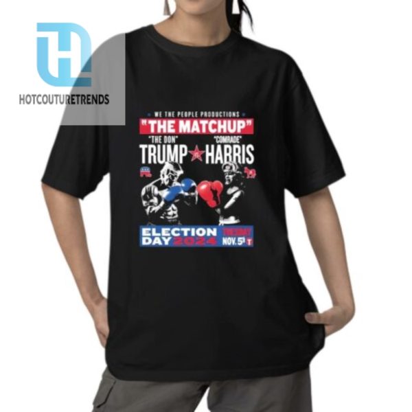 2024 Election Comedy Shirt Trump Vs Harris Showdown Tee hotcouturetrends 1