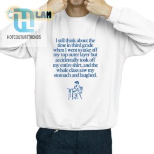 Accidentally Shirtless In Class Hilarious Tee For Sale hotcouturetrends 1 2