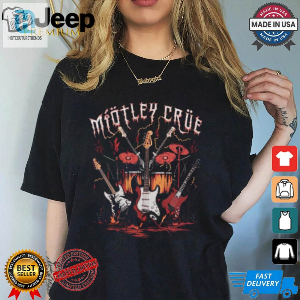 Rock Your Wardrobe Hilarious Motley Crue Tshirt For Fans