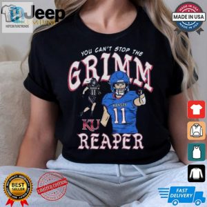 Rock Chalk Reaper Hilarious Kansas Jayhawks Grimm Shirt hotcouturetrends 1 2