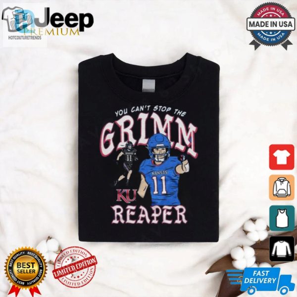 Rock Chalk Reaper Hilarious Kansas Jayhawks Grimm Shirt hotcouturetrends 1 3