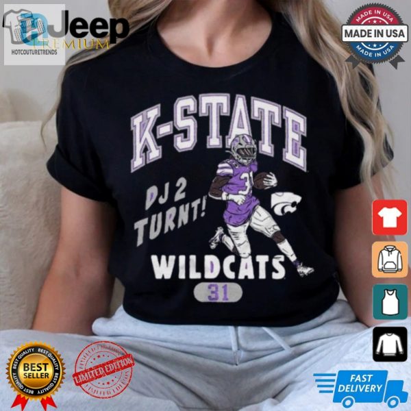 Get Wild With K State Dj 2 Turnt Giddens Shirt Too Fun hotcouturetrends 1 2