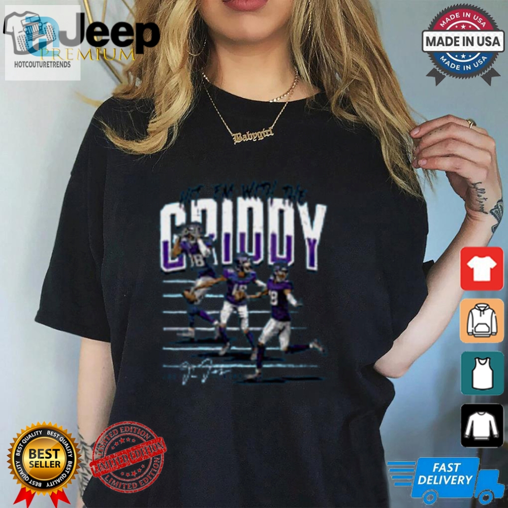 Get Your Griddy On Justin Jefferson Kids Dance Tee