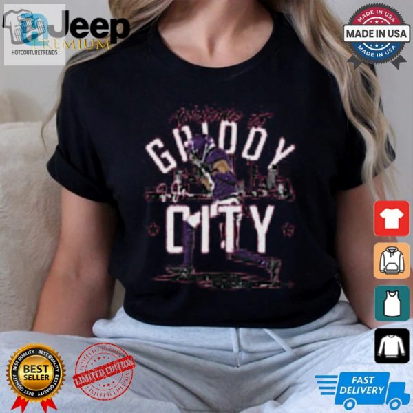 Griddy City Kids Tshirt Hilarious Justin Jefferson Fun hotcouturetrends 1 2