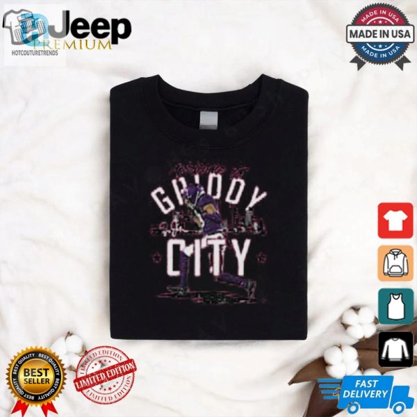 Griddy City Kids Tshirt Hilarious Justin Jefferson Fun hotcouturetrends 1 3