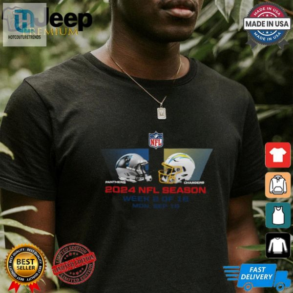 Hilarious Panthers Vs. Chargers Week 2 2024 Shirt hotcouturetrends 1