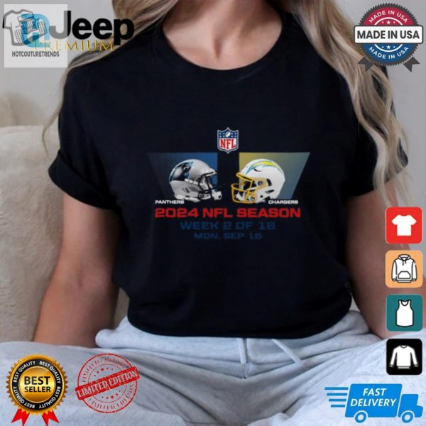 Hilarious Panthers Vs. Chargers Week 2 2024 Shirt hotcouturetrends 1 2