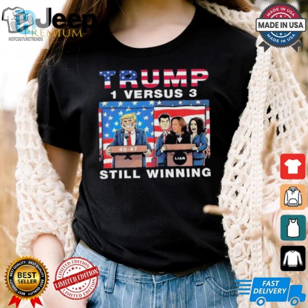 Trump Vs Kamala Tshirt Hilarious Debate Victory Design hotcouturetrends 1