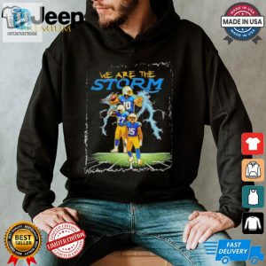 We Are The Storm La Chargers Shirt Funny And Unique Nfl Tee hotcouturetrends 1 3