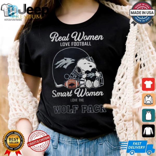 Smart Women Love Football Snoopy X Nevada Shirt 2024 hotcouturetrends 1