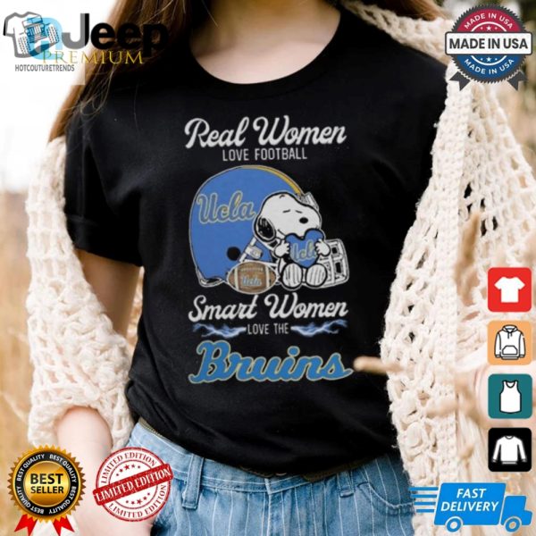 Real Women Love Football Snoopy Ucla Tee 2024 Edition hotcouturetrends 1