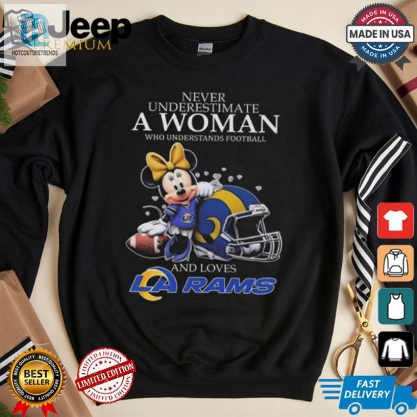 Funny Minnie Mouse Rams Shirt Show Football Love In Style hotcouturetrends 1 1