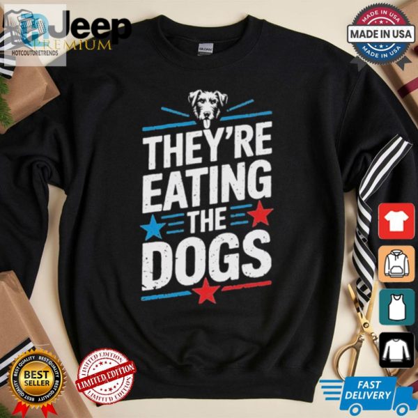 Funny Trump Quote 2024 Tshirt Theyre Taking The Dogs hotcouturetrends 1 1