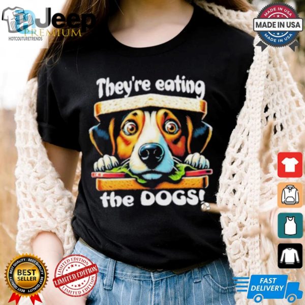 Funny Trump Tee Theyre Eating The Dogs Election 2024 hotcouturetrends 1