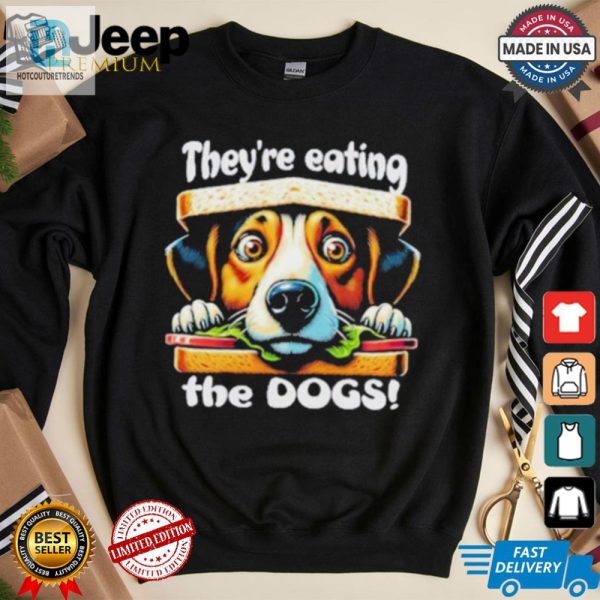 Funny Trump Tee Theyre Eating The Dogs Election 2024 hotcouturetrends 1 1