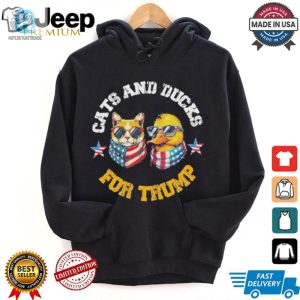 Quirky Cats Ducks For Trump 2024 Tee Stand Out Smile hotcouturetrends 1 2