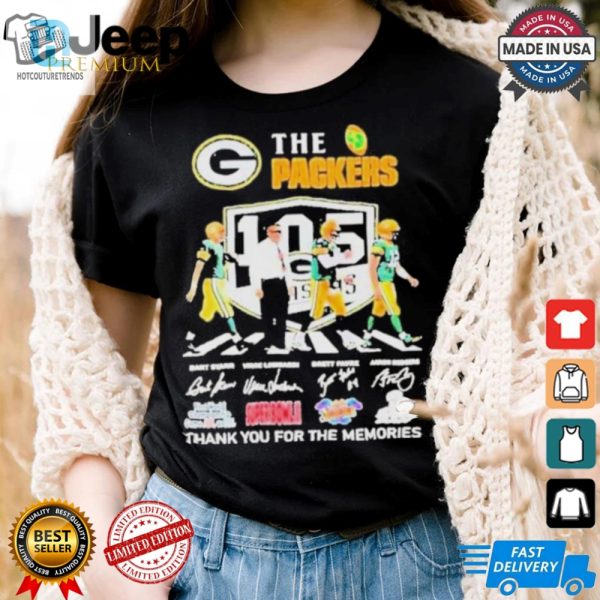 Packers 105 Years Womens Shirt Hilarious Unique Thank You hotcouturetrends 1