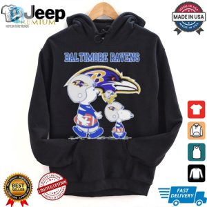 Score Laughs With Our Baltimore Ravens Snoopy Tee hotcouturetrends 1 2