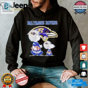 Score Laughs With Our Baltimore Ravens Snoopy Tee hotcouturetrends 1 3