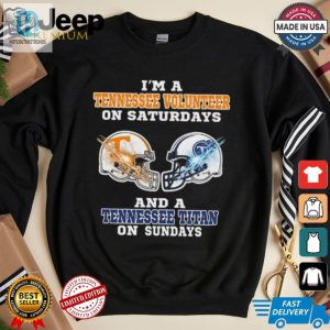 Double Duty Tennessee Vols Titans Helmet Shirt Funny hotcouturetrends 1 1