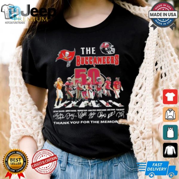 Celebrate 50 Years Of Buccaneers Wins Unique Funny Tee hotcouturetrends 1