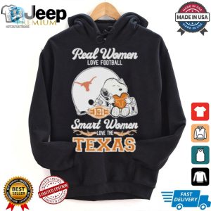 Real Women Love Football Snoopy Texas Longhorns Shirt hotcouturetrends 1 2