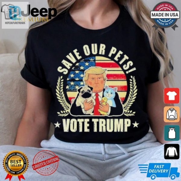 Vote Trump 2024 Savvy Pets Vance Tshirt Funny Unique hotcouturetrends 1 2