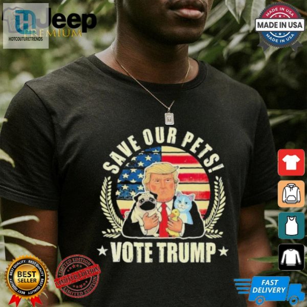 Vote Trump 2024 Savvy Pets Vance Tshirt Funny Unique hotcouturetrends 1 3