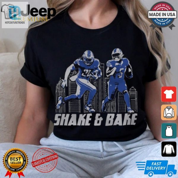 Shake Bake Tshirt Lions Gibbs Montgomery Hilarious Tee hotcouturetrends 1 2