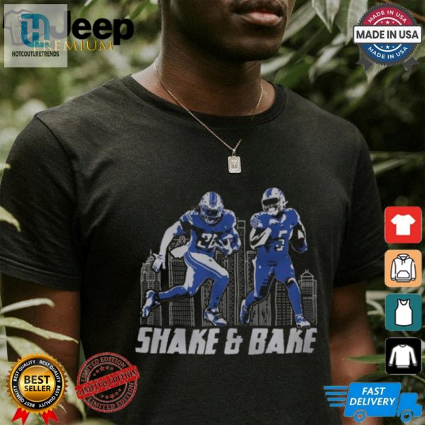 Shake Bake Tshirt Lions Gibbs Montgomery Hilarious Tee hotcouturetrends 1 3