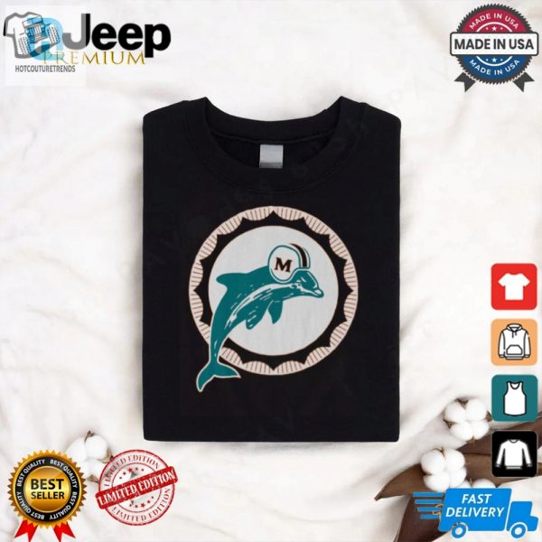 Flashback Fun Rock The Miami Dolphins 1966 Logo Tee hotcouturetrends 1