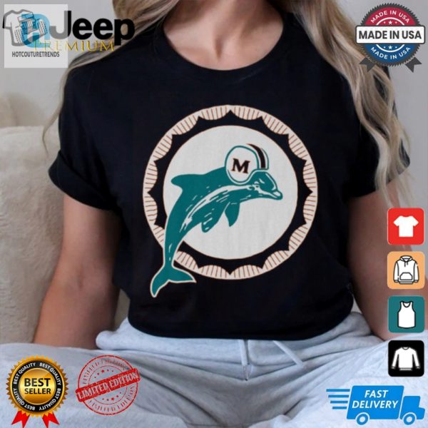 Flashback Fun Rock The Miami Dolphins 1966 Logo Tee hotcouturetrends 1 2