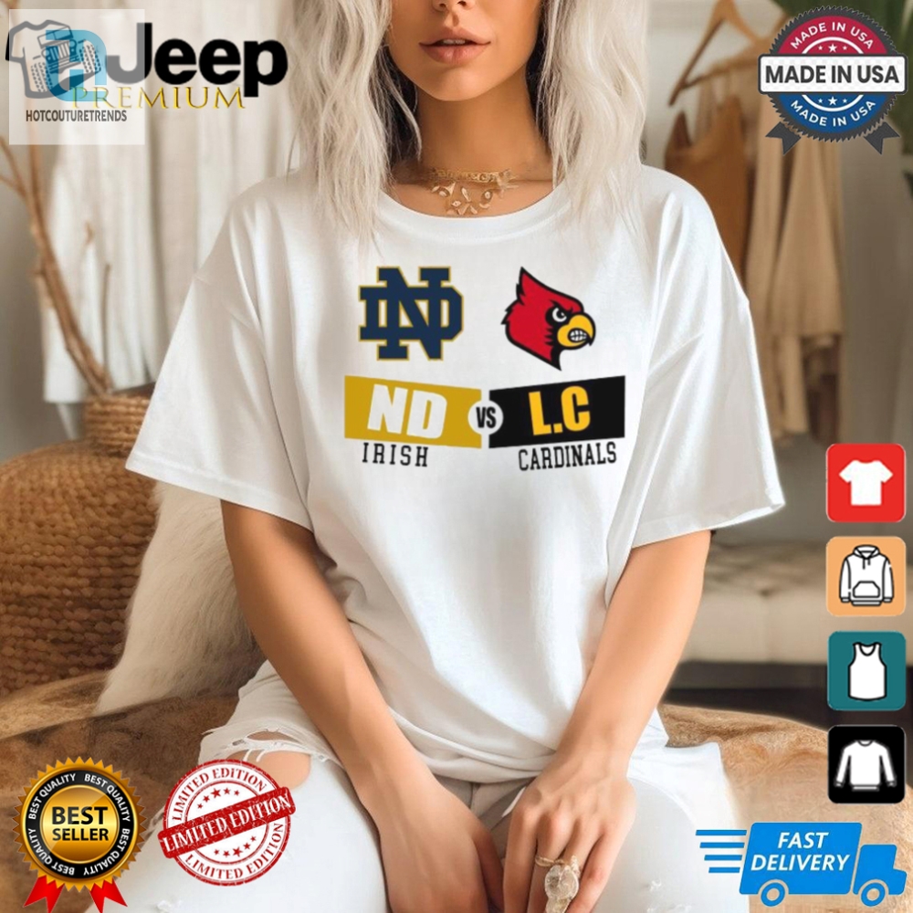 Funny 2024 Notre Dame Vs Louisville Gameday Shirt