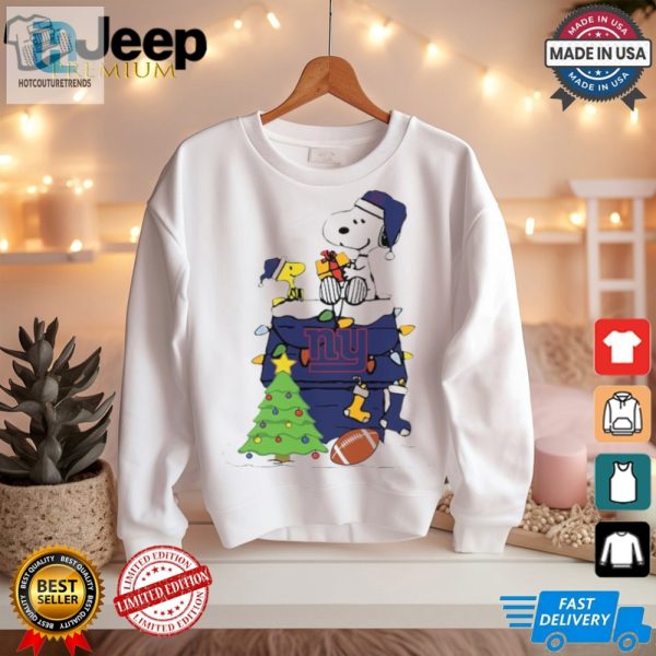 Funny Snoopy Woodstock Giants Xmas 2024 Shirt hotcouturetrends 1 2