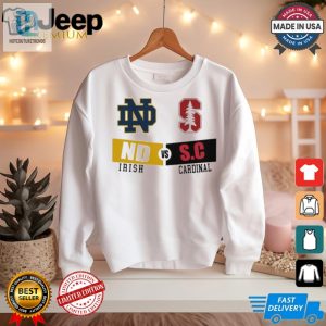 Clash Of Titans 2024 Hilarious Notre Dame Vs Stanford Tee hotcouturetrends 1 2