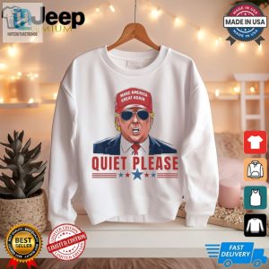 Funny Trump Debate Tee Quiet Please Hilarious Tshirt hotcouturetrends 1 2