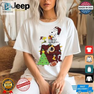 Funny Snoopy Woodstock Redskins Christmas 2024 Shirt hotcouturetrends 1 1