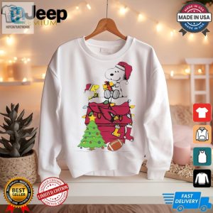 Funny Snoopy Woodstock Christmas Cardinals Shirt 2024 hotcouturetrends 1 2