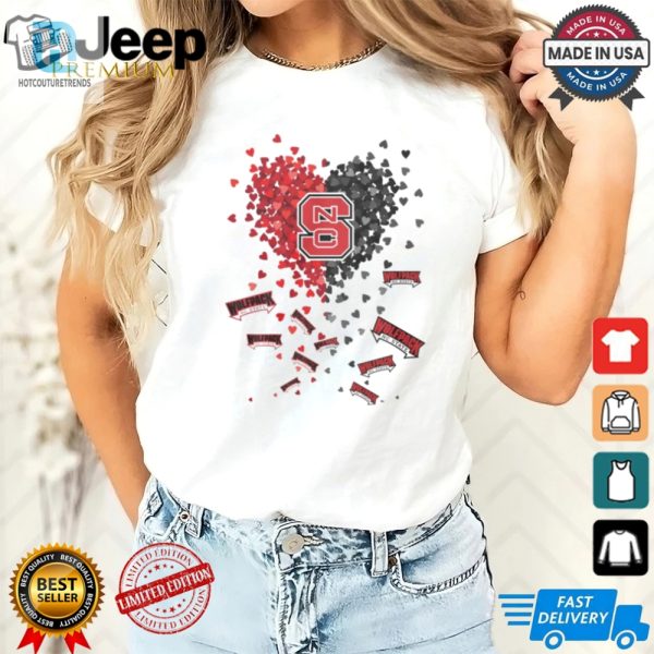 Fall In Love With Our Hilarious Nc State Wolfpack Heart Tee hotcouturetrends 1 2