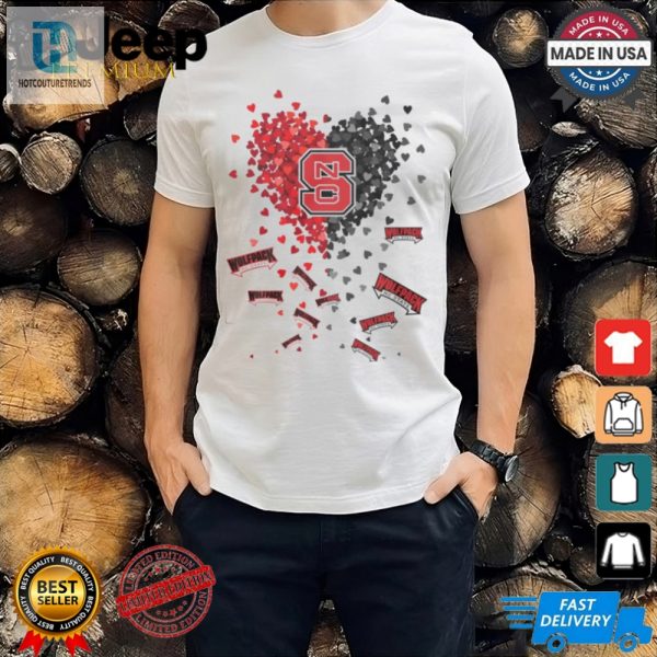 Fall In Love With Our Hilarious Nc State Wolfpack Heart Tee hotcouturetrends 1 3