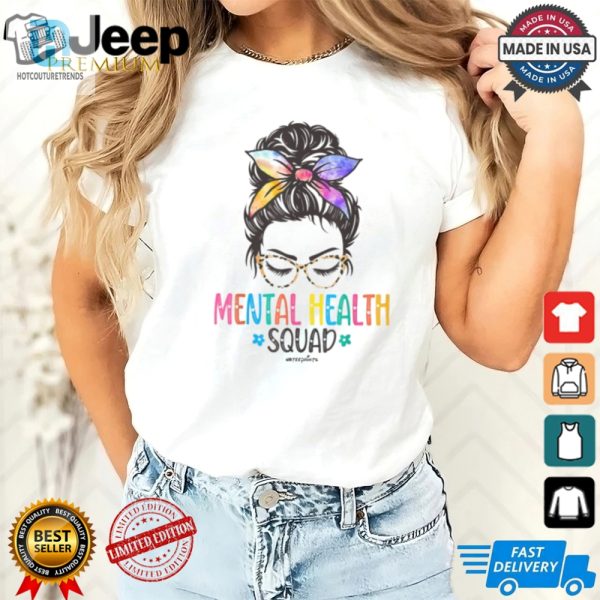 Mental Health Squad Tee Hilariously Unique Classic Shirt hotcouturetrends 1 2