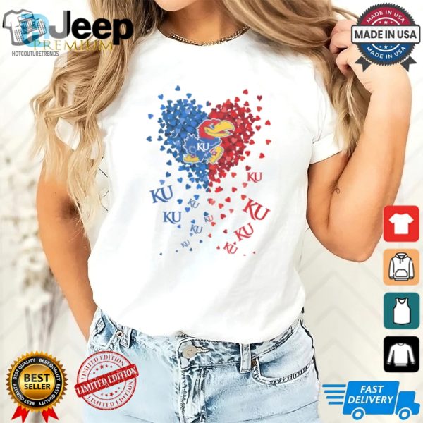 Rock Chalk With Heart Funny Kansas Jayhawks Shirt hotcouturetrends 1 2