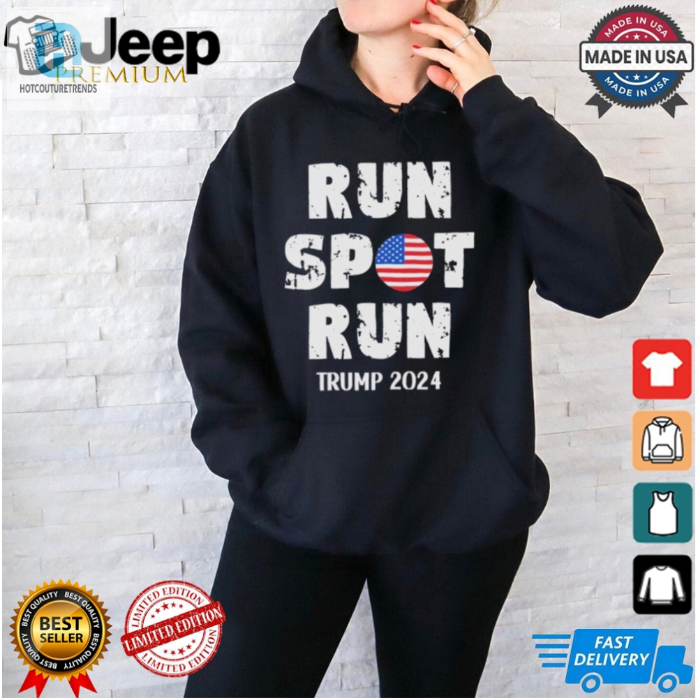 Debate Like Trump 2024  Funny Official Run Spot Tshirt