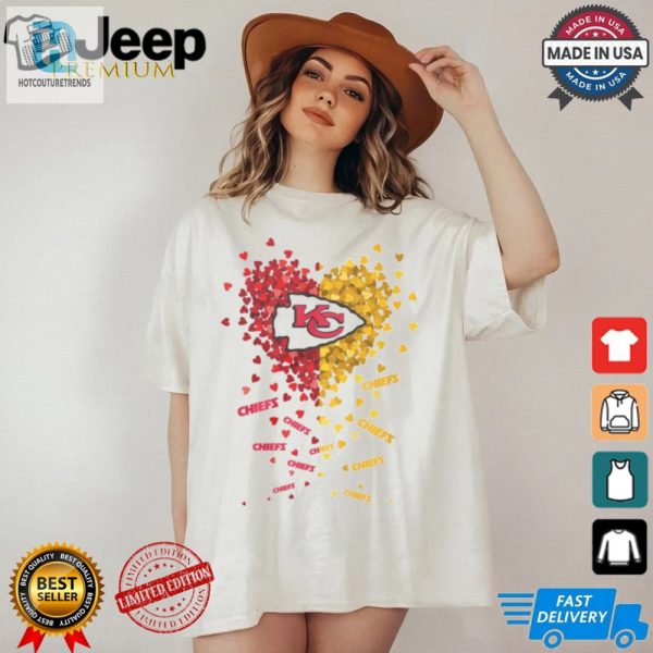 Score Big Funny Kansas City Chiefs Heart Shirt hotcouturetrends 1