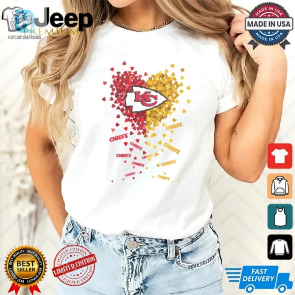 Score Big Funny Kansas City Chiefs Heart Shirt hotcouturetrends 1 2