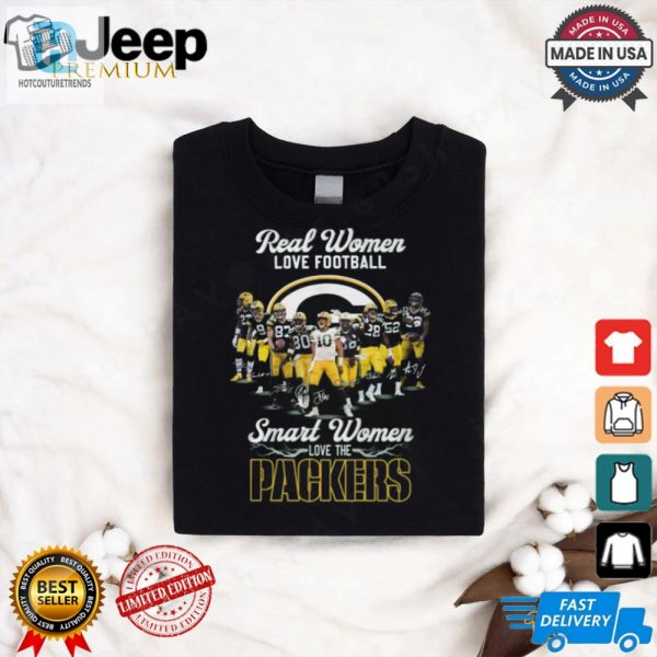 Smart Women Love Packers Hilarious Football Tee For Real Fans hotcouturetrends 1