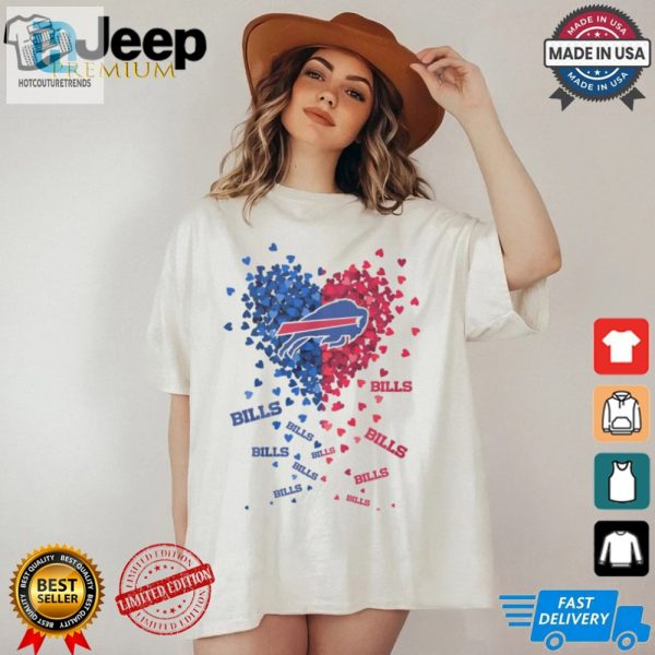 Love The Bills Wear Your Heart On Your Sleeve Funny Shirt hotcouturetrends 1